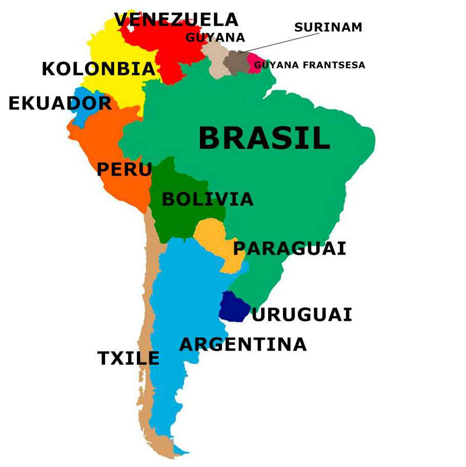 South america 1